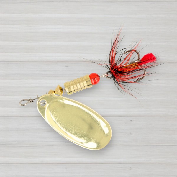 Блешня обертова ZEOX Dominator № 3, 6г, колір 002 Gold
